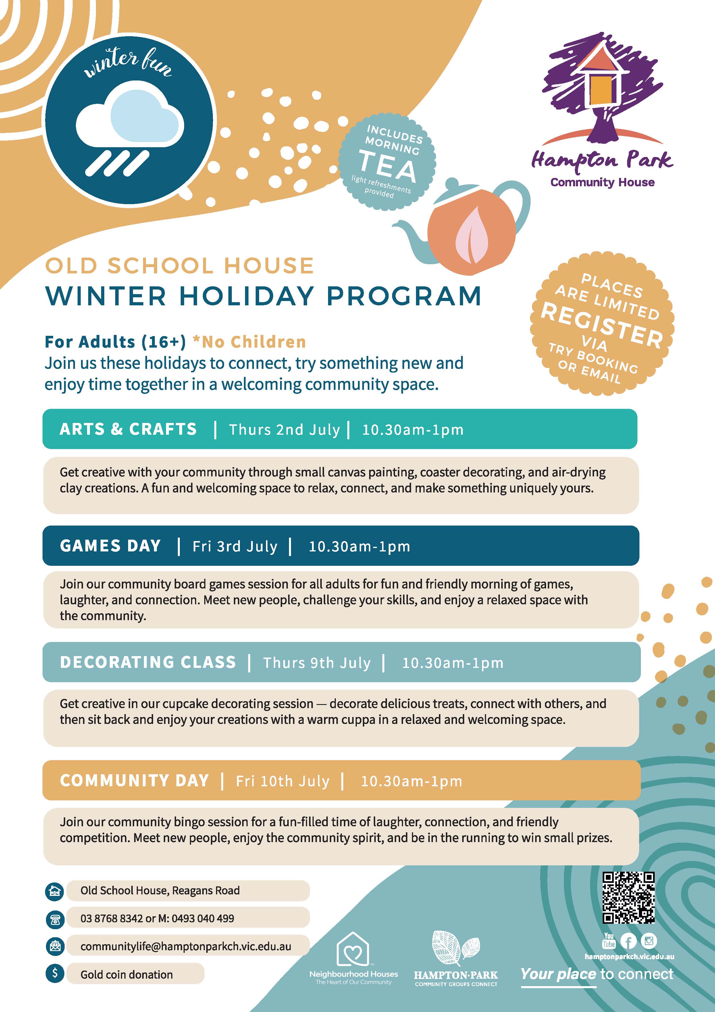 Winter Holiday Program for Adults