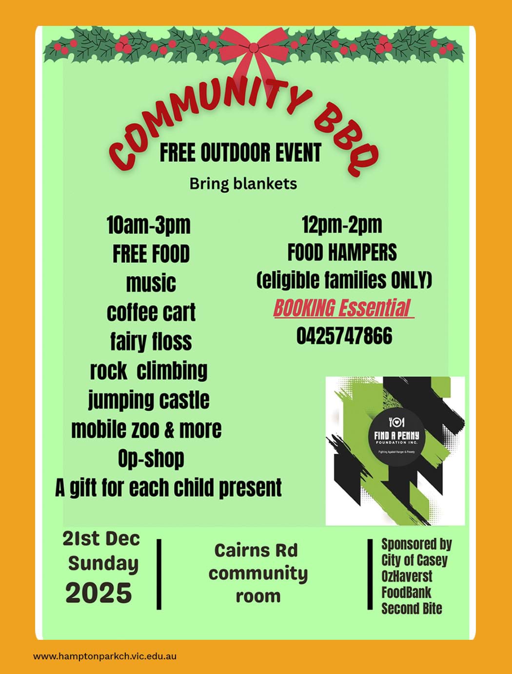 Hampton Park Community Event