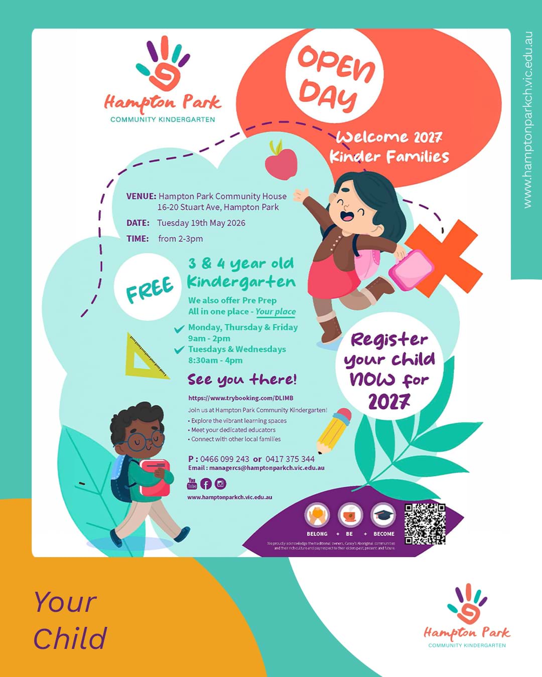 Hampton Park Community Kindergarten Open Day