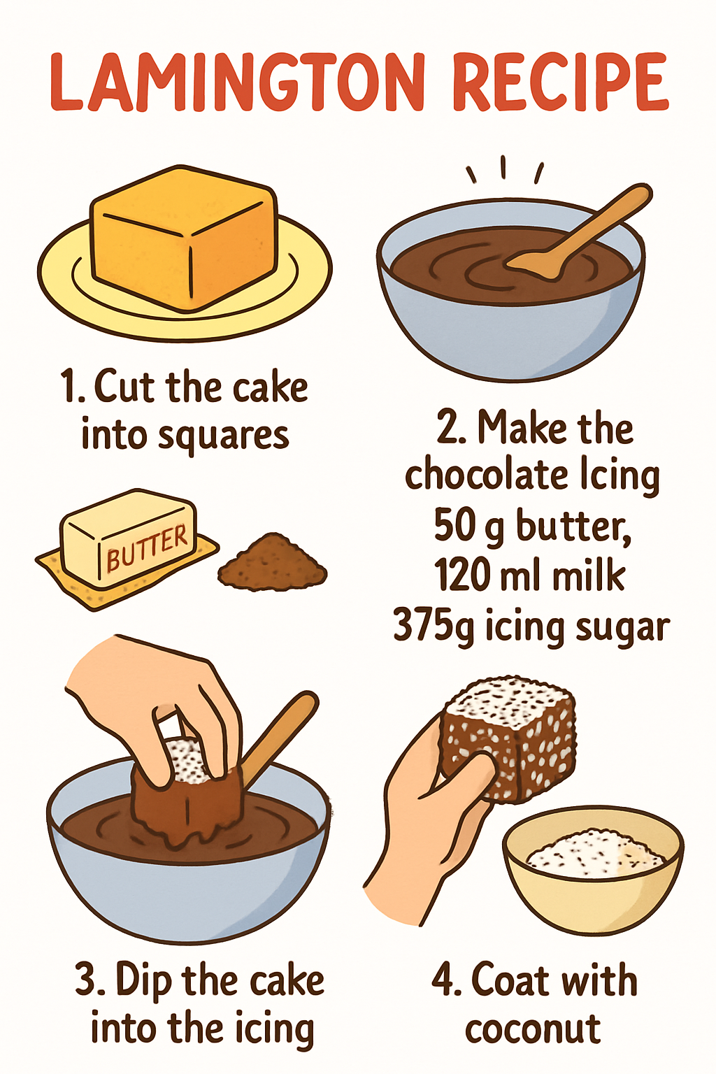 Lamington recipe