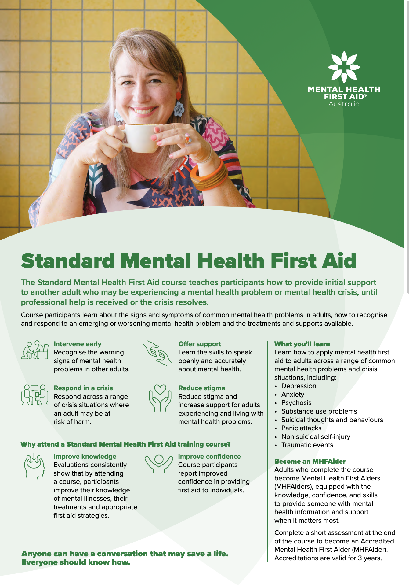 Standard Mental Health First Aid