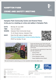 Hampton Park Crime & Safety Meeting