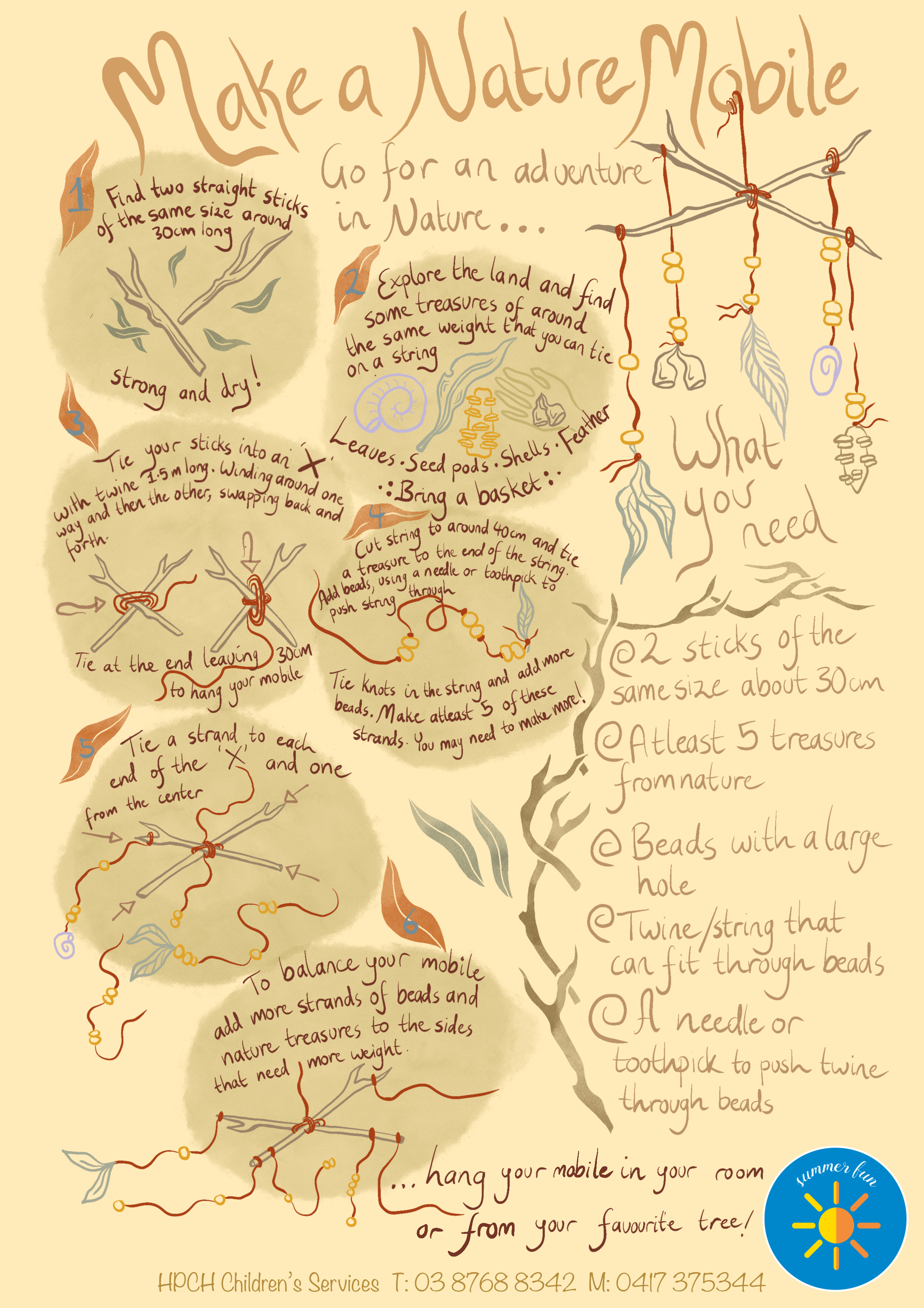 Make your own Nature's Mobile